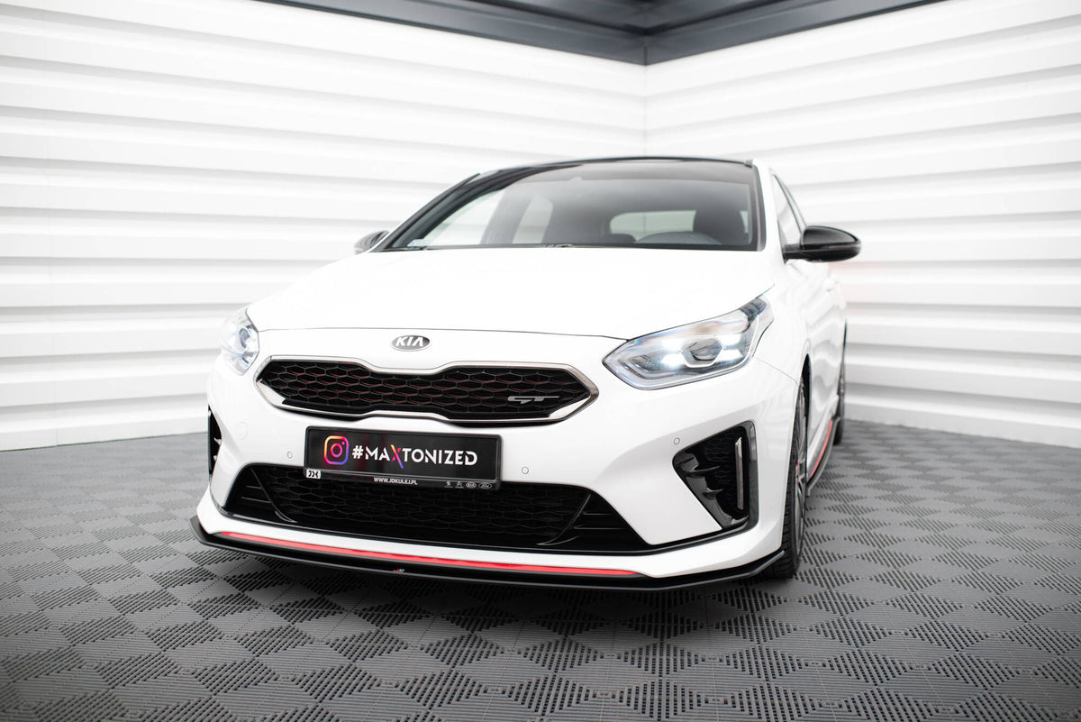 Maxton Design Street Pro Splitter Anteriore - Kia Cee'd ProCeed GT