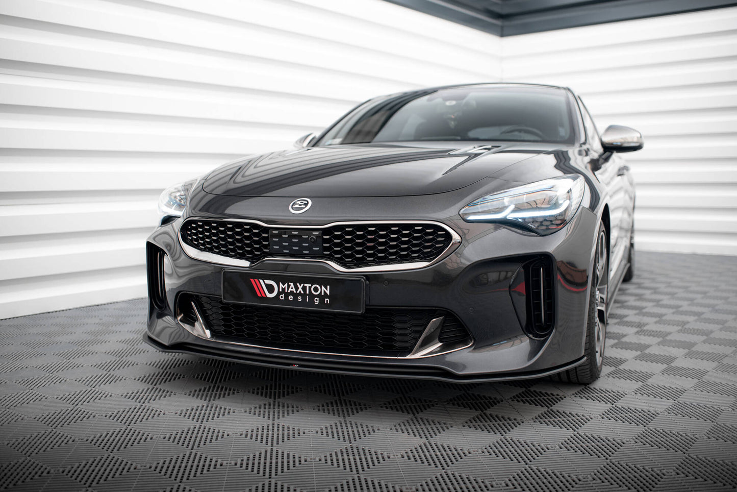 Maxton Design Street Pro Splitter Anteriore - Kia Stinger GT