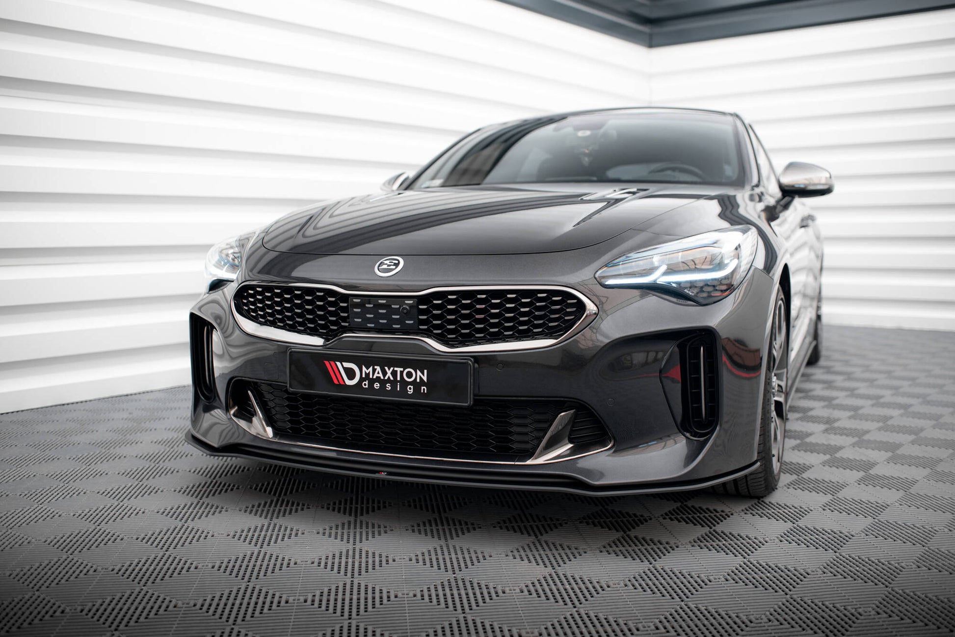 Maxton Design Street Pro Splitter Anteriore - Kia Stinger GT