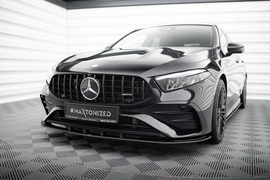 Maxton Design Street Pro Splitter Anteriore - Mercedes A Klasa A35