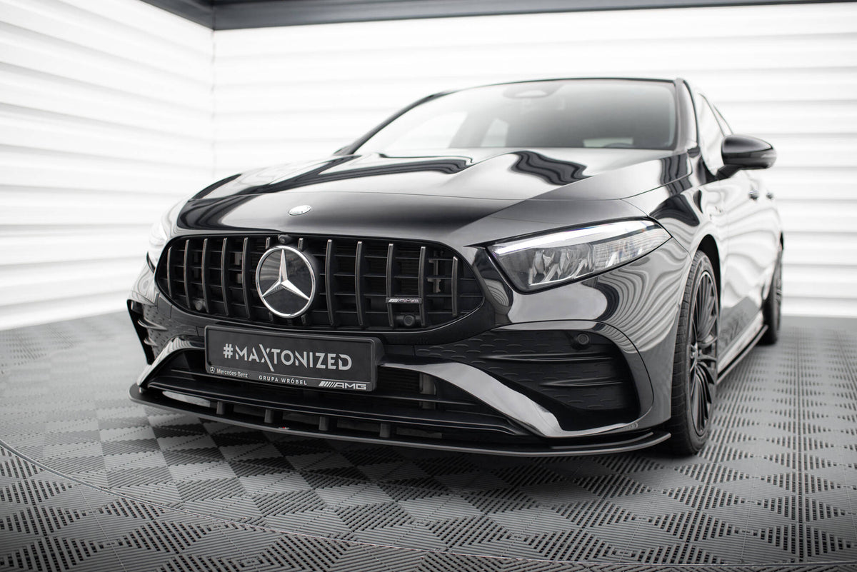 Maxton Design Street Pro Splitter Anteriore - Mercedes A Klasa A35