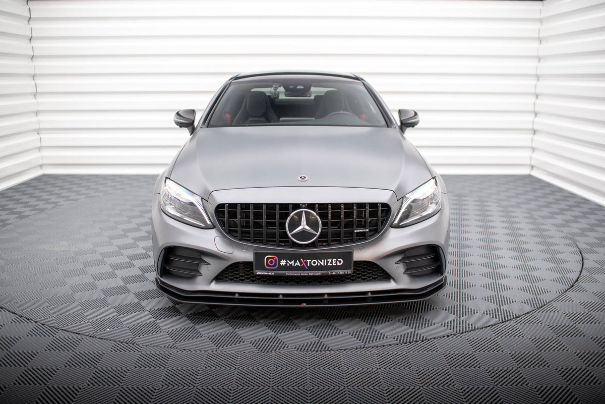 Maxton Design Street Pro Splitter Anteriore - Mercedes C Klasa Coupe - img 2