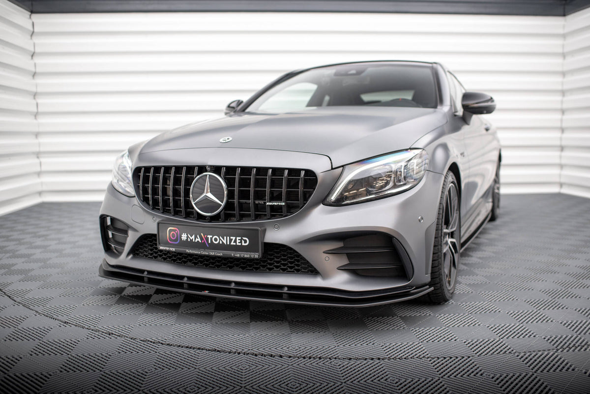 Maxton Design Street Pro Splitter Anteriore - Mercedes C Klasa Coupe