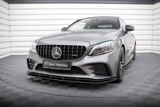 Maxton Design Street Pro Splitter Anteriore - Mercedes C Klasa Coupe