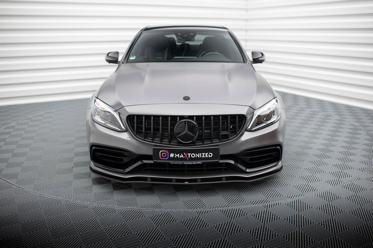 Maxton Design Street Pro Splitter Anteriore - Mercedes C Klasa Coupe - img 2