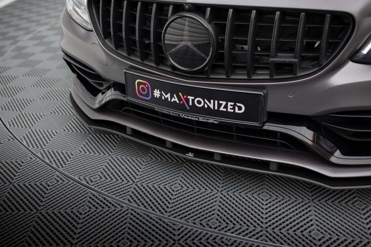 Maxton Design Street Pro Splitter Anteriore - Mercedes C Klasa Coupe - img 3