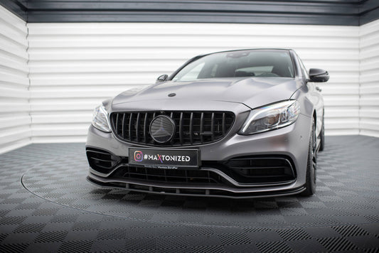 Maxton Design Street Pro Splitter Anteriore - Mercedes C Klasa Coupe