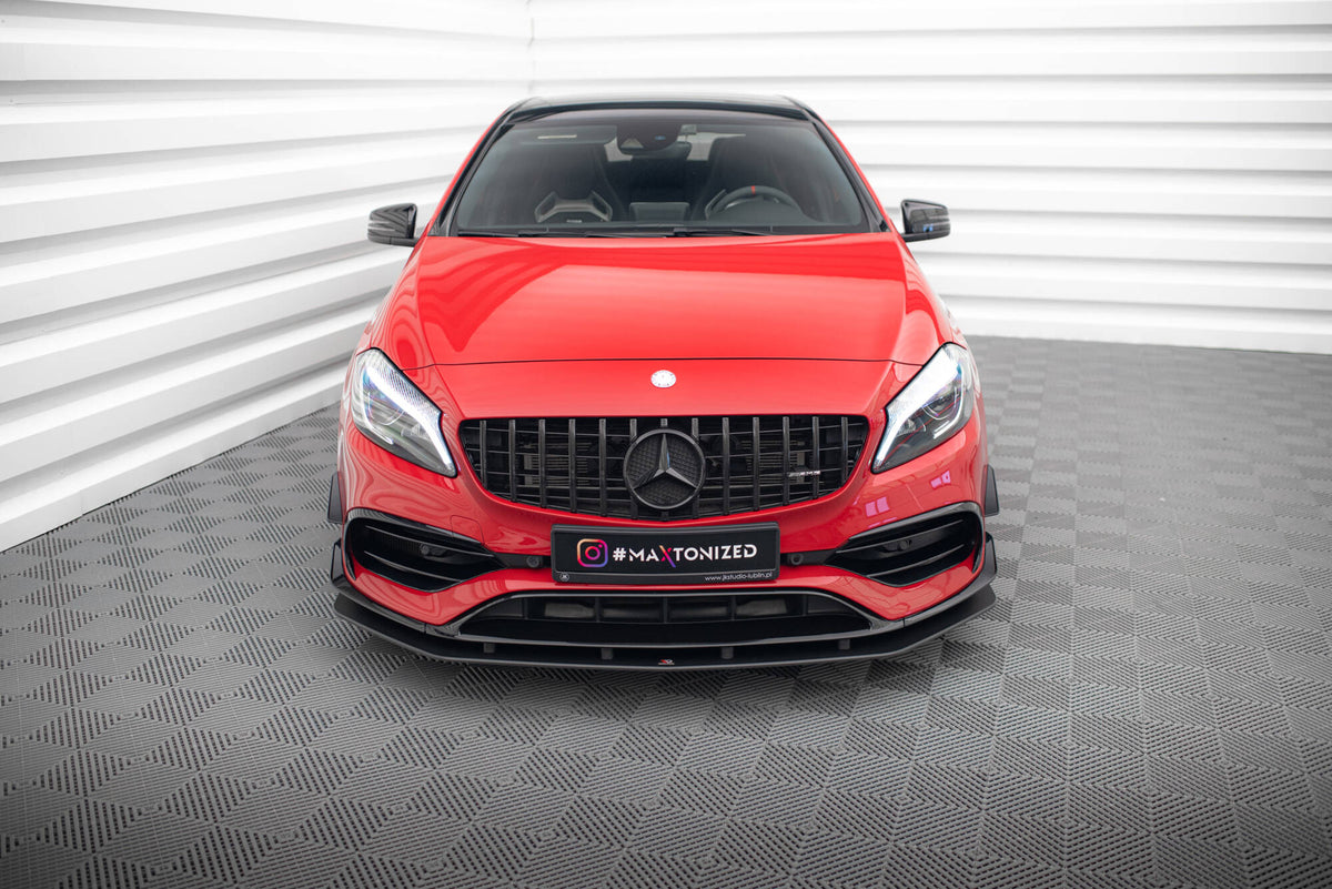 Maxton Design Street Pro Splitter Anteriore - Mercedes A Klasa AMG - img 2