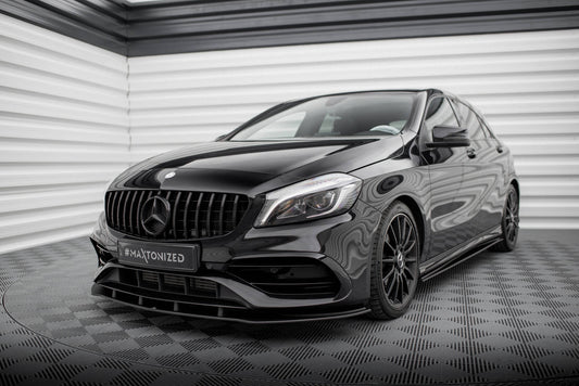 Maxton Design Street Pro Splitter Anteriore - Mercedes A Klasa AMG-Line
