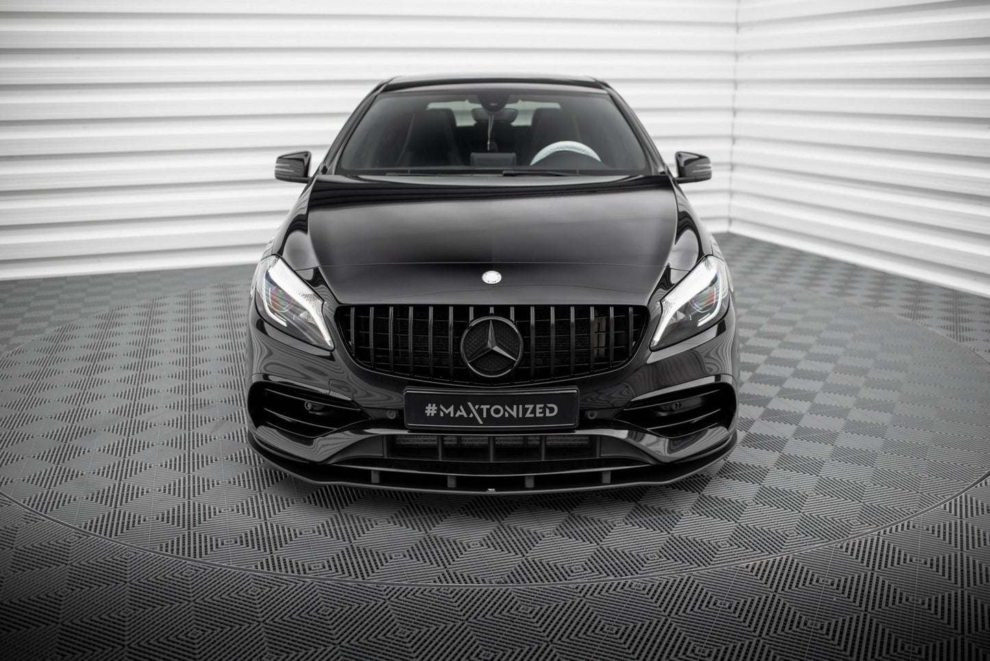 Maxton Design Street Pro Splitter Anteriore - Mercedes A Klasa AMG-Line - img 2