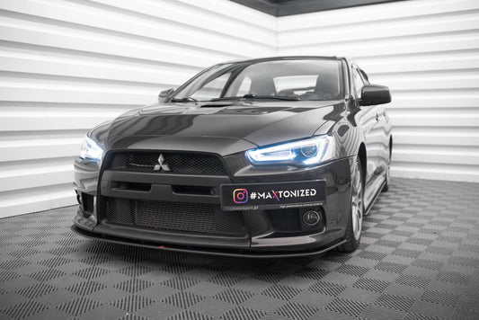 Maxton Design Street Pro Splitter Anteriore - Mitsubishi Lancer Evo Mk10