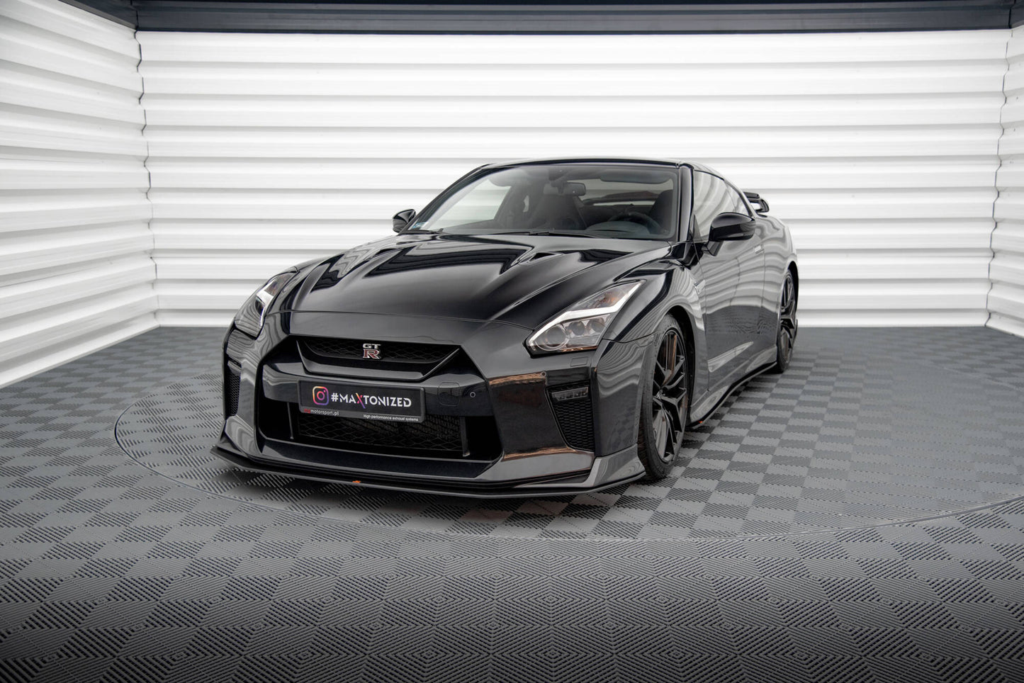 Maxton Design Street Pro Splitter Anteriore - Nissan GT-R - img 2
