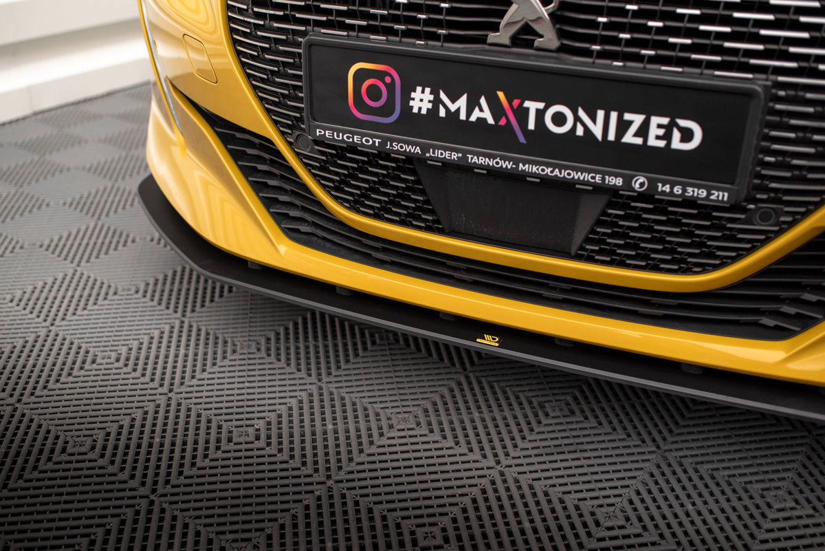 Maxton Design Street Pro Splitter Anteriore - Peugeot 208 Mk2 - img 2
