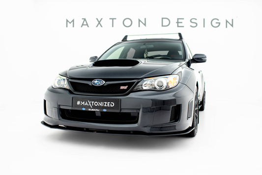 Maxton Design Street Pro Splitter Anteriore - Subaru Impreza Mk3