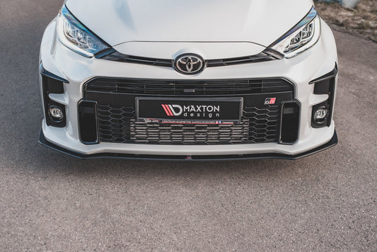 Maxton Design Street Pro Splitter Anteriore - Toyota GR Yaris Mk3