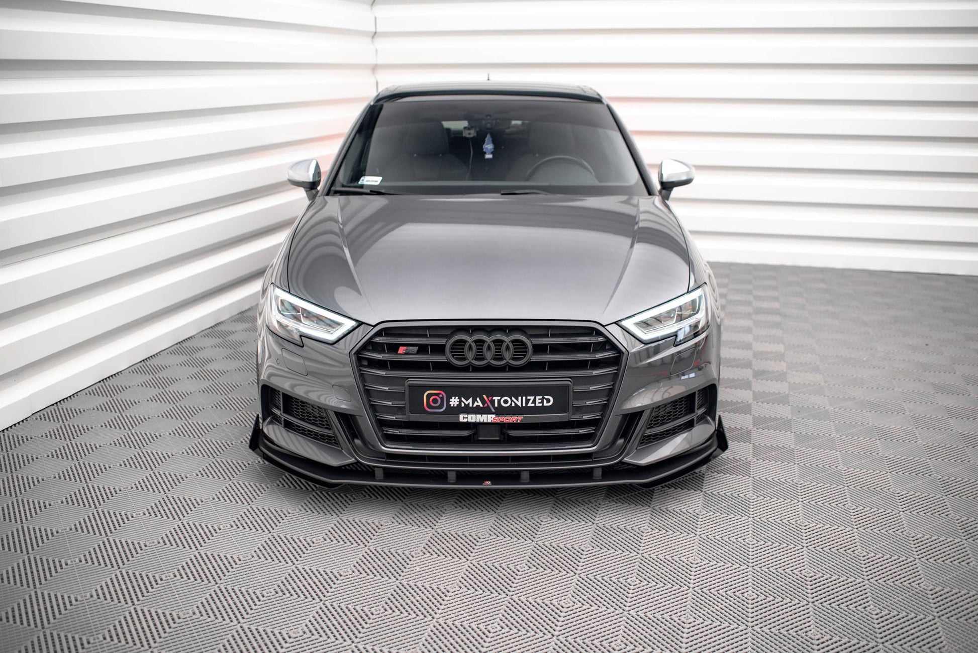 Maxton Design Street Pro Splitter Anteriore V.1 - Audi A3 8V FL - img 2