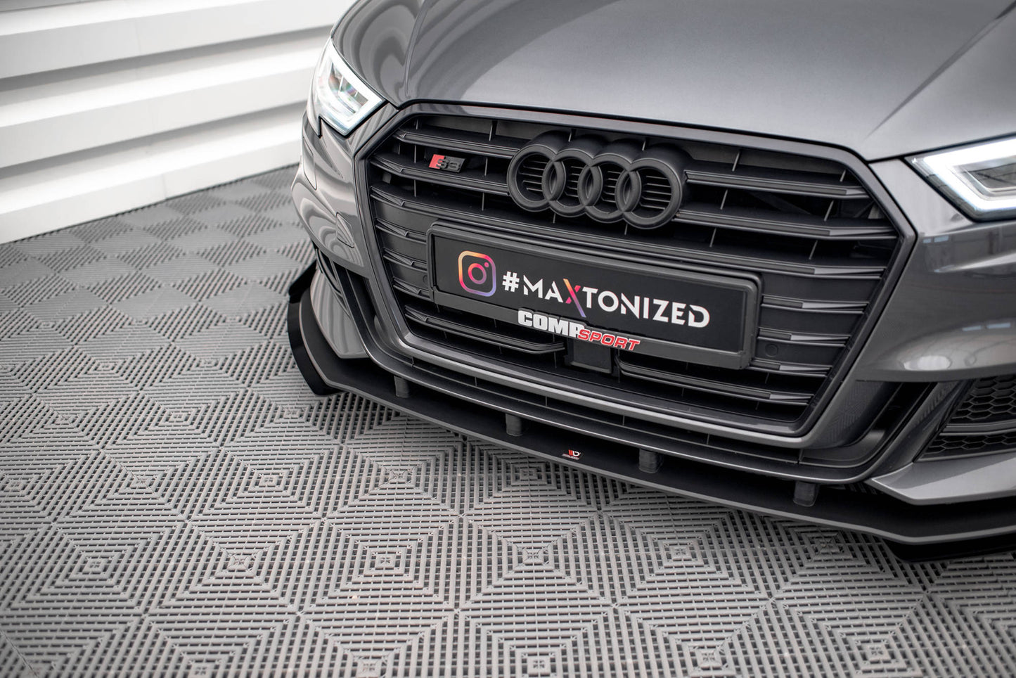 Maxton Design Street Pro Splitter Anteriore V.1 - Audi A3 8V FL - img 3