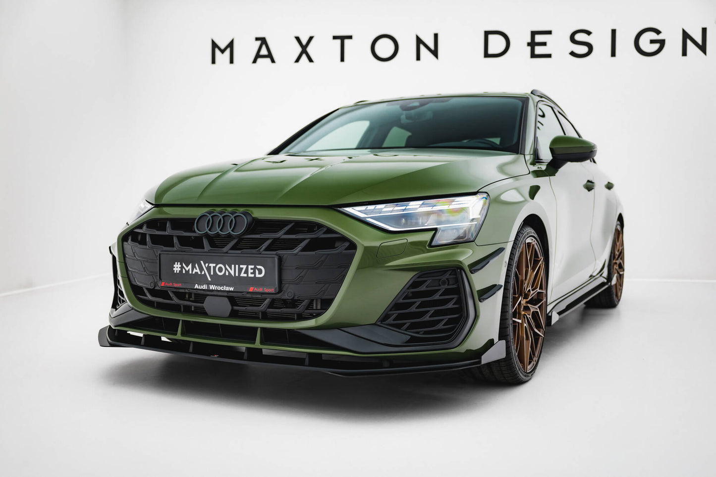 Maxton Design Street Pro Splitter Anteriore V.1 - Audi A3 Sportback