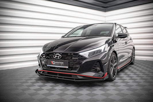 Maxton Design Street Pro Splitter Anteriore V.1 - Hyundai I20 N Mk3