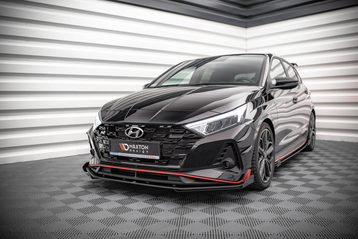 Maxton Design Street Pro Splitter Anteriore V.1 - Hyundai I20 N Mk3