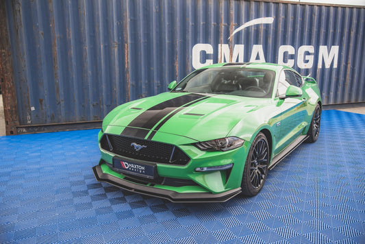 Maxton Design Street Pro Splitter Anteriore V.1 - Ford Mustang MK6 GT Facelift