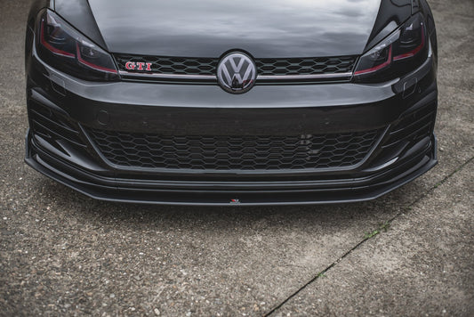 Maxton Design Street Pro Splitter Anteriore - Volkswagen Golf GTI TCR Mk7 Facelift