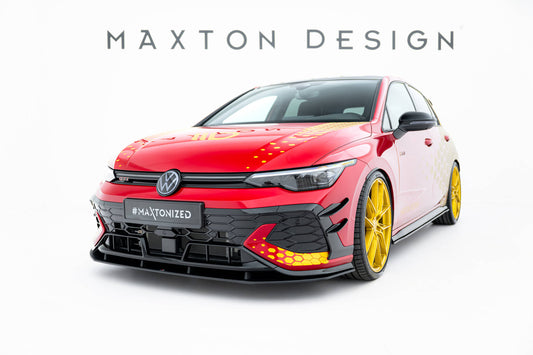 Maxton Design Street Pro Splitter Anteriore - Volkswagen Golf GTI Mk8 Facelift