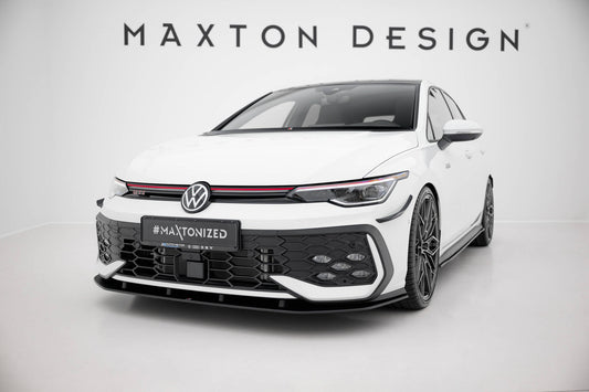 Maxton Design Street Pro Splitter Anteriore - Volkswagen Golf GTI Mk8 Facelift