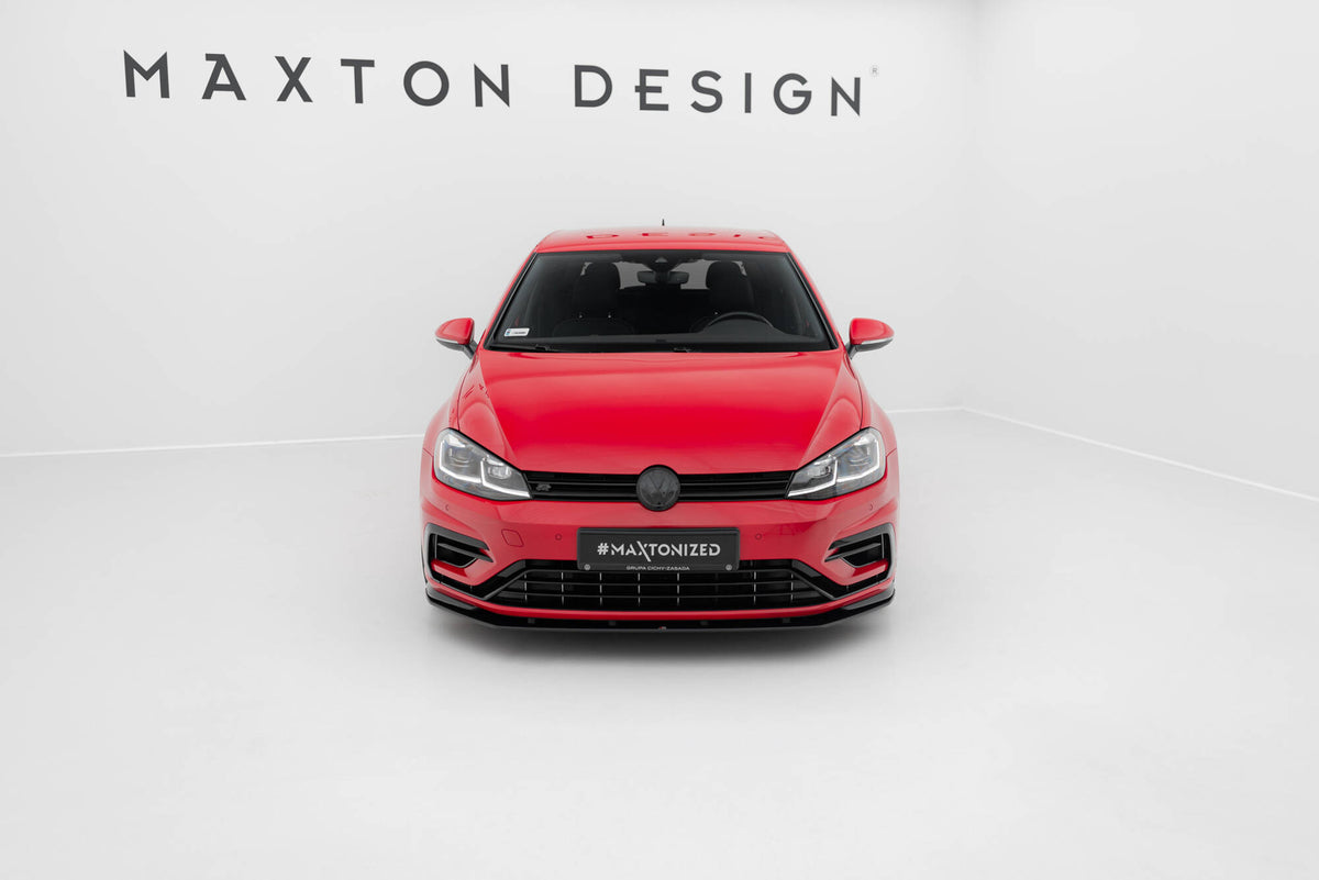 Maxton Design Street Pro Splitter Anteriore - Volkswagen Golf R Mk7 Facelift - img 2