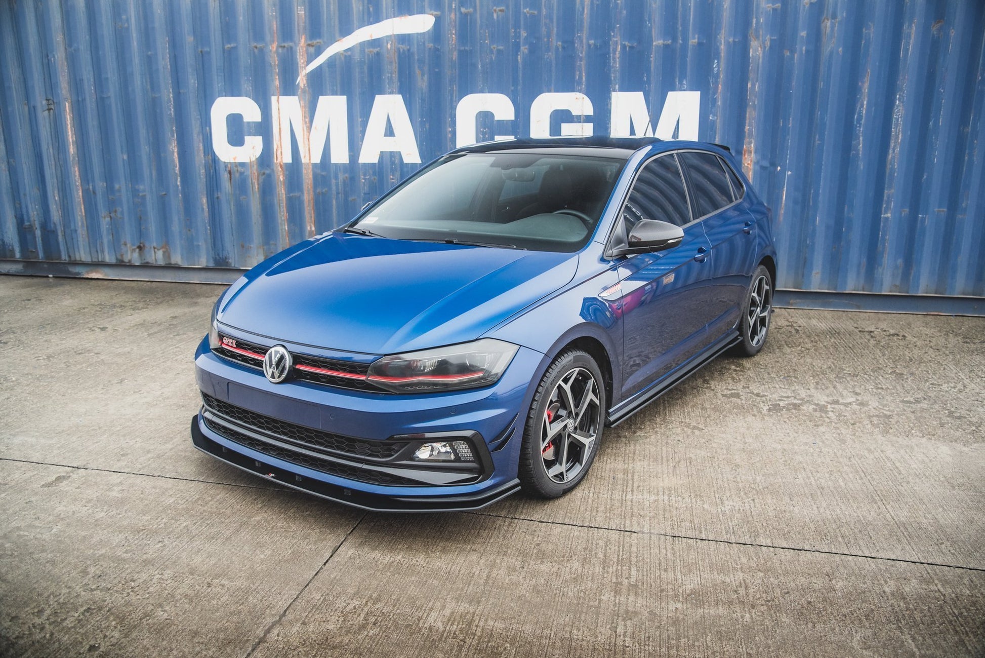 Maxton Design Street Pro Splitter Anteriore - Volkswagen Polo GTI Mk6 - img 2