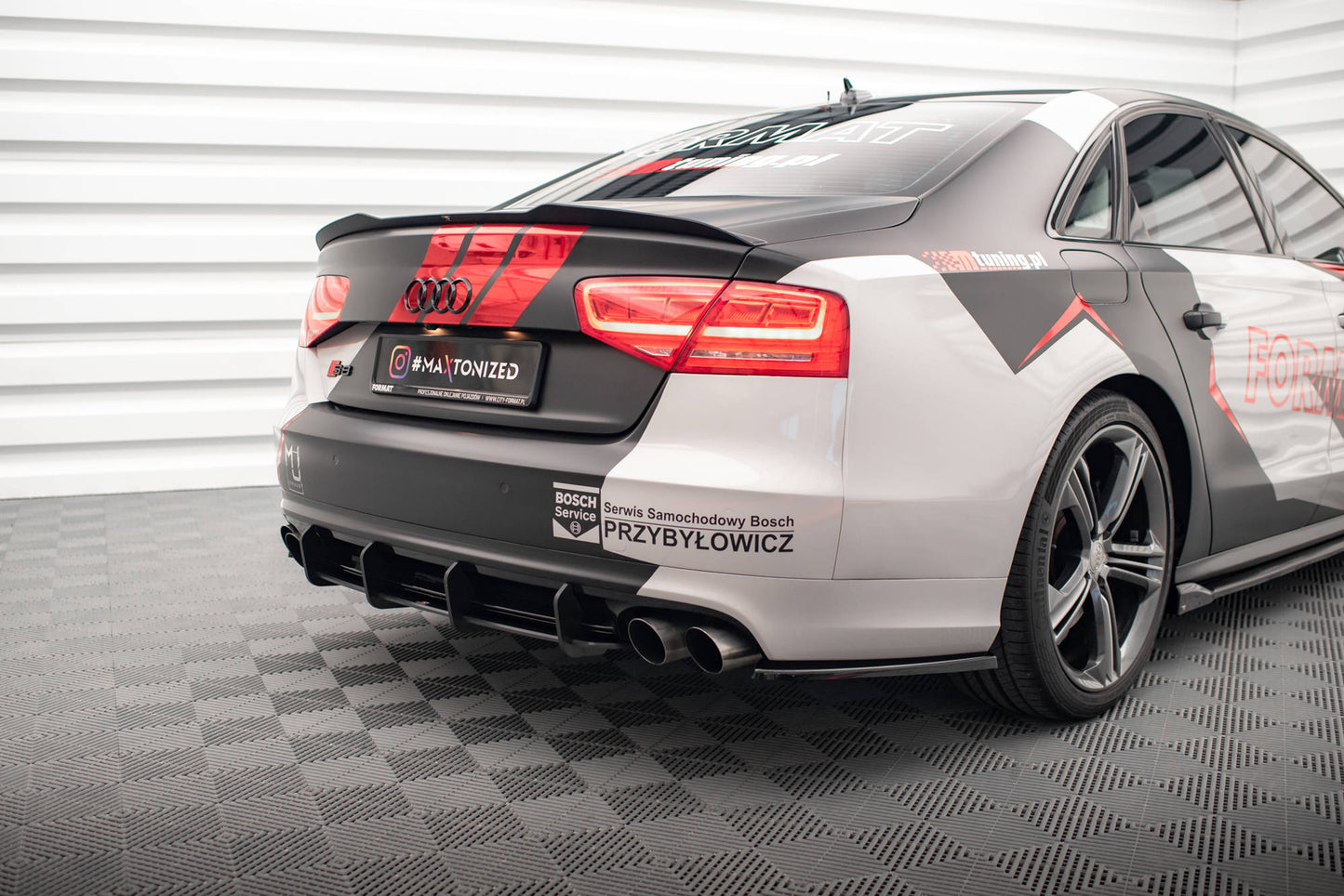 Maxton Design Street Pro Diffusore Post. - Audi A8 D4 - img 3
