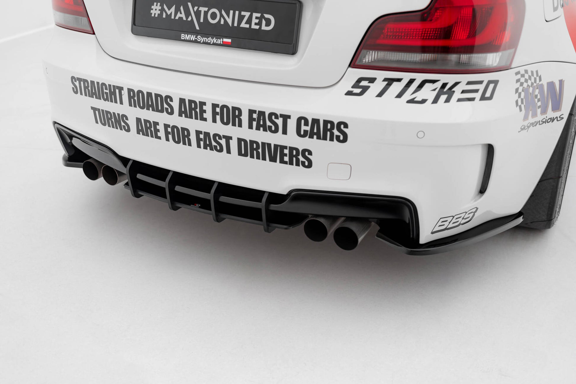 Maxton Design Street Pro Diffusore Post. - BMW Serie 1 E81- E82- E87- E88