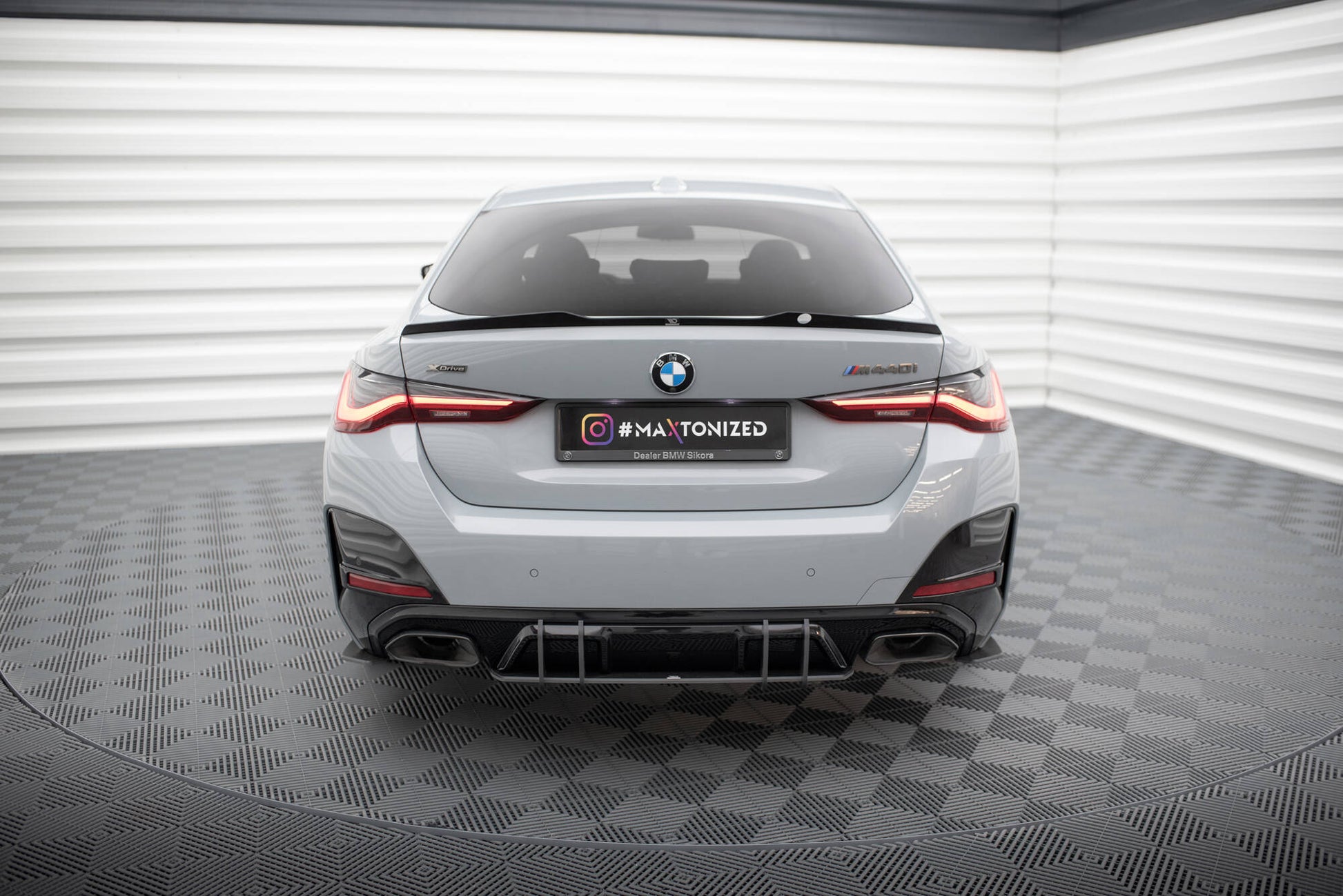 Maxton Design Street Pro Diffusore Post. - BMW Serie 4 M440i - img 2