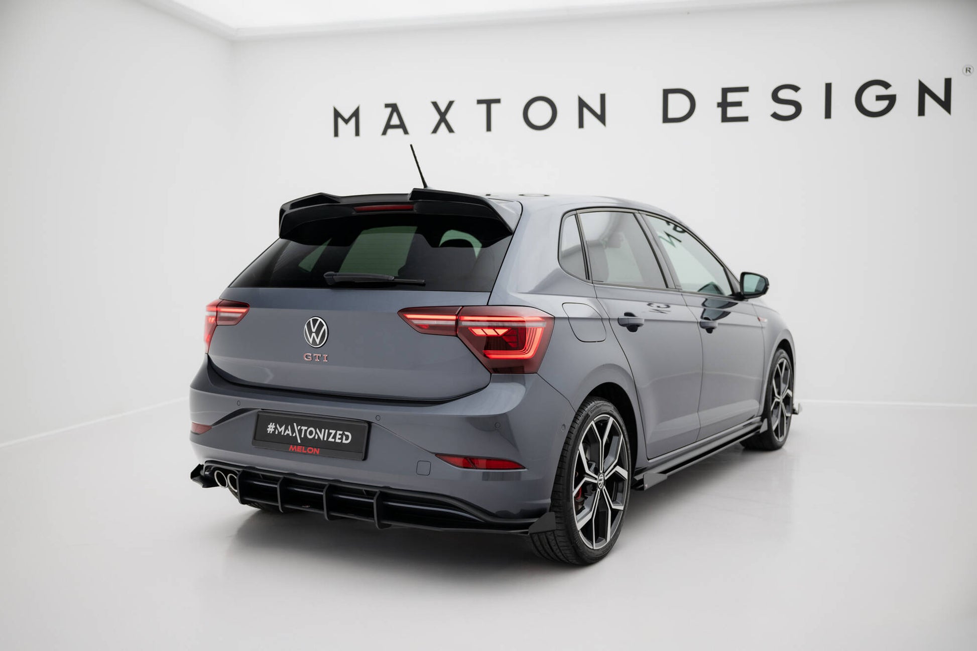 Maxton Design Street Pro Diffusore Post. - Volkswagen Polo GTI Mk6 Facelift