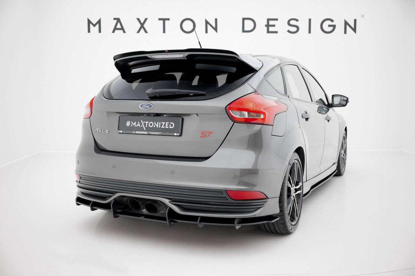 Maxton Design Street Pro Diffusore Post. - Ford Focus ST Mk3 Facelift