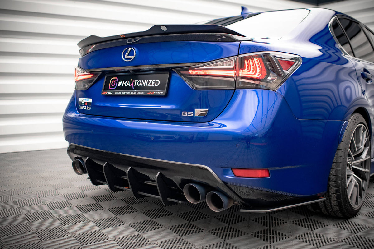 Maxton Design Street Pro Diffusore Post. - Lexus GS F Mk4 Facelift