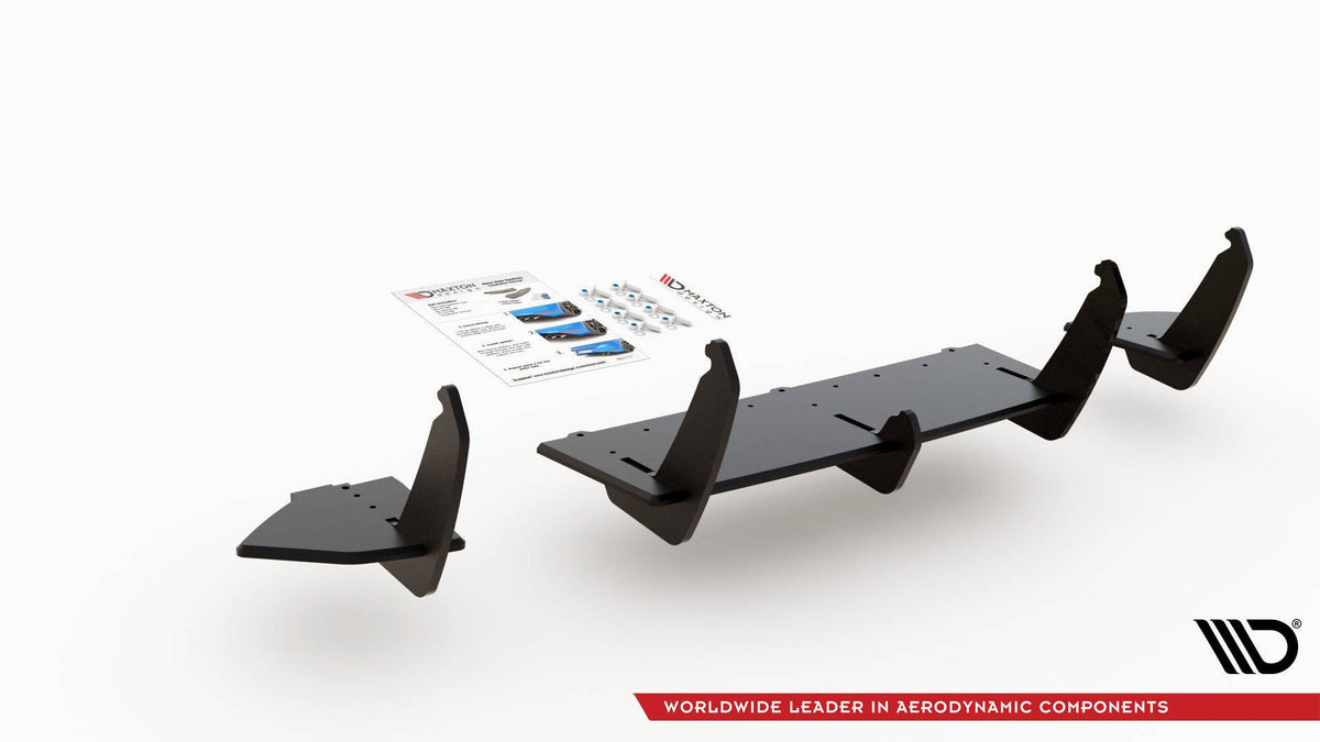 Maxton Design Street Pro Diffusore Post. V.1 - Ford Focus RS Mk3 - img 5