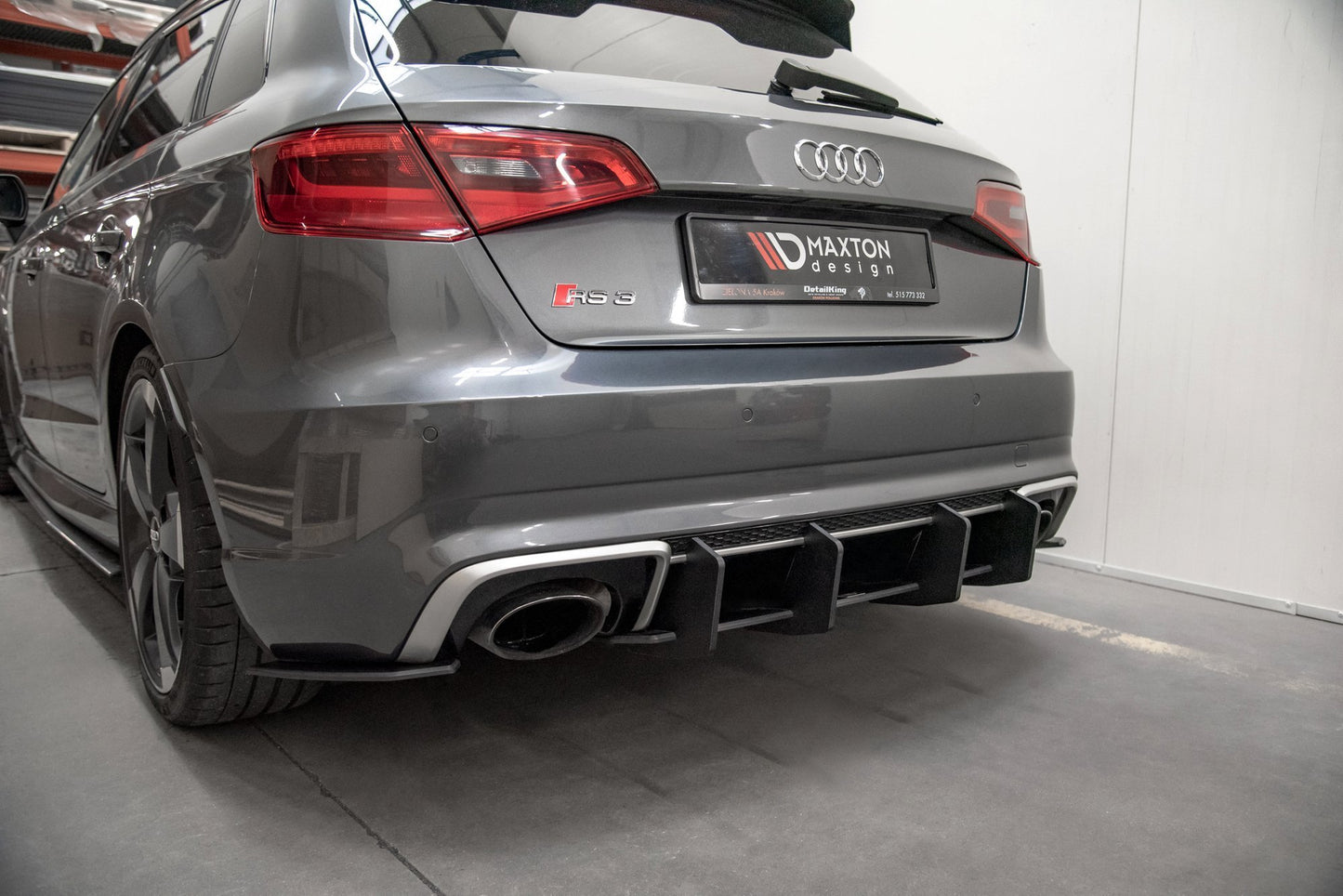 Maxton Design Street Pro Diffusore Post. V.2 - Audi A3 8V