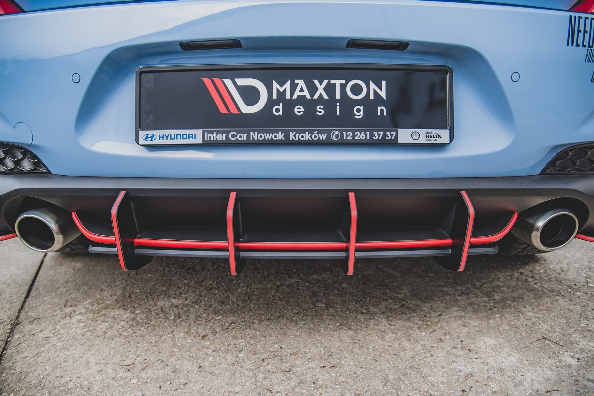 Maxton Design Street Pro Diffusore Post. V.2 - Hyundai I30 N Mk3 - img 11