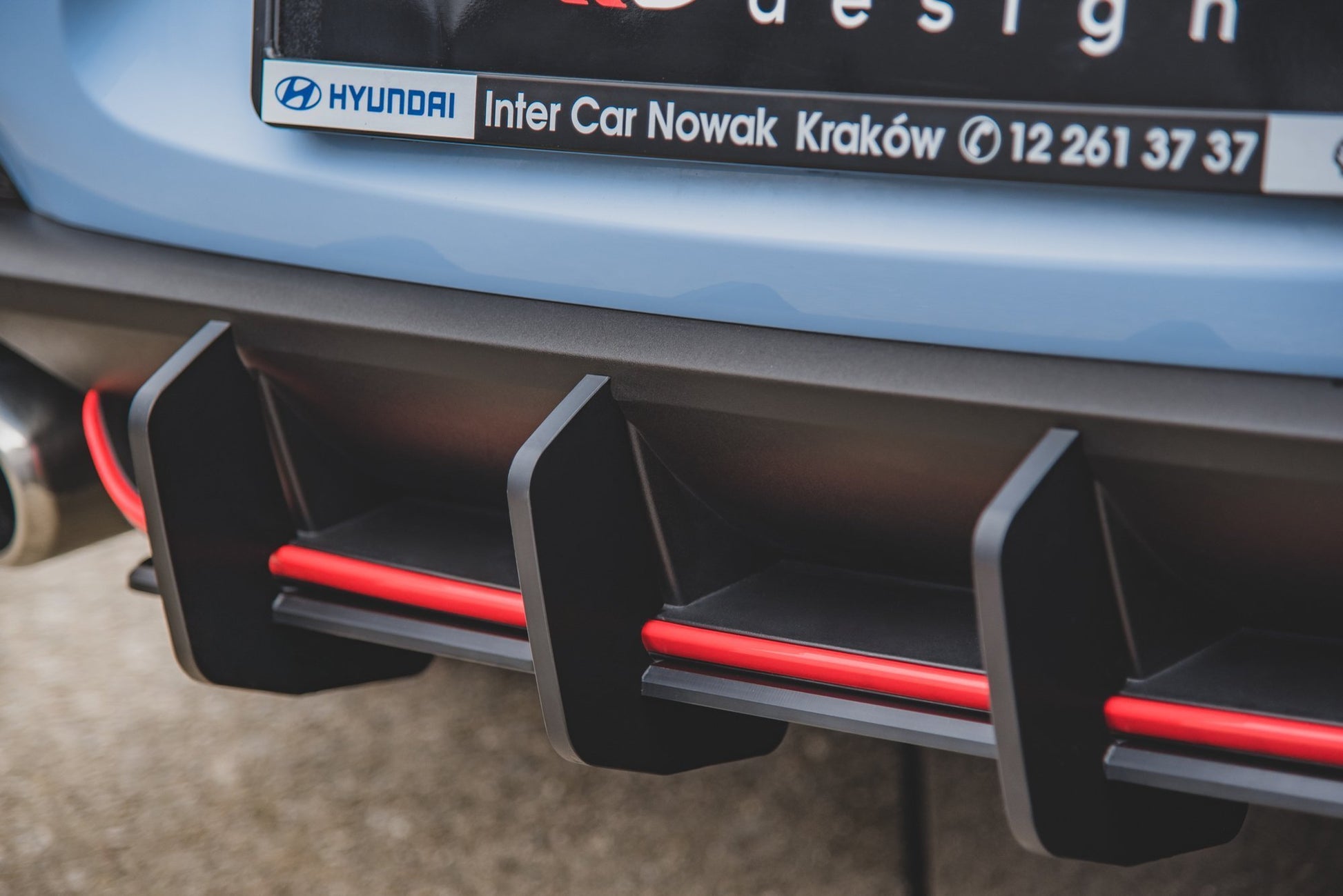 Maxton Design Street Pro Diffusore Post. V.2 - Hyundai I30 N Mk3 - img 3
