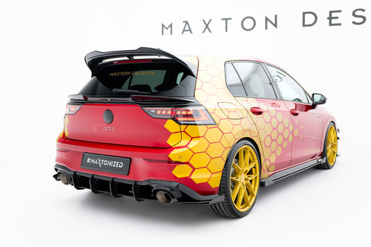Maxton Design Street Pro Diffusore Post. V.2 - Volkswagen Golf GTI Mk8 Facelift