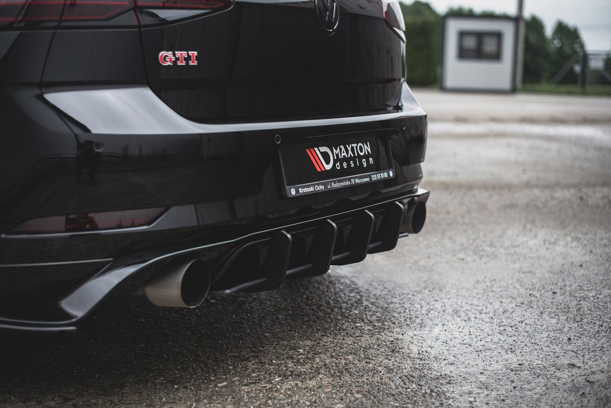 Maxton Design Street Pro Diffusore Post. - Volkswagen Golf GTI TCR Mk7 Facelift - img 2