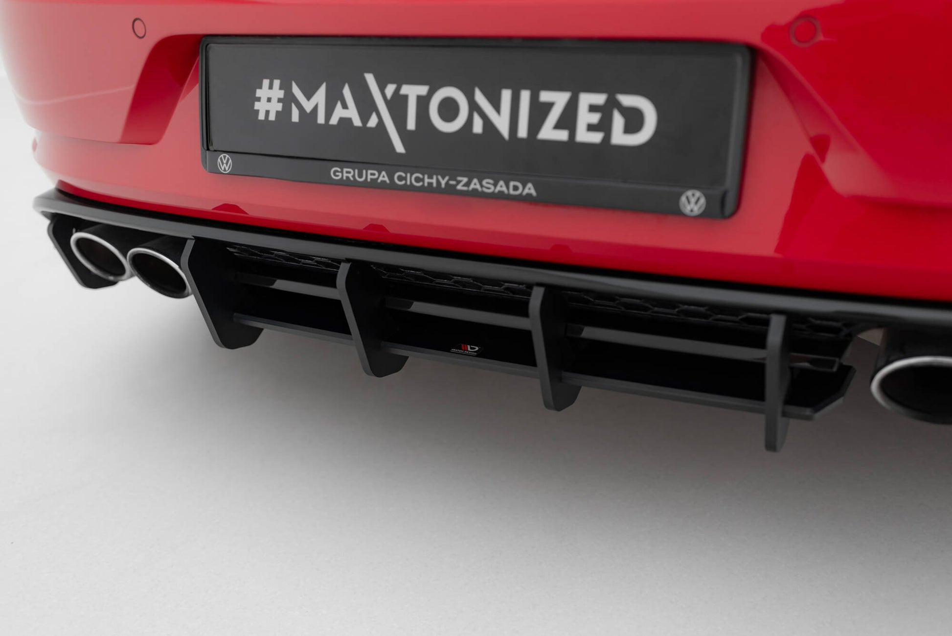 Maxton Design Street Pro Diffusore Post. - Volkswagen Golf R Mk7 Facelift - img 3