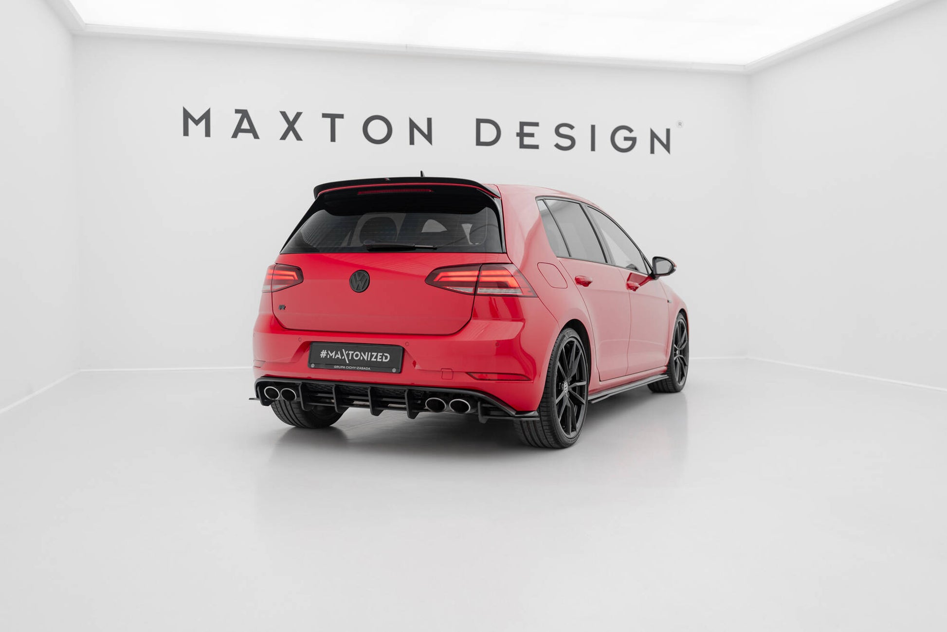 Maxton Design Street Pro Diffusore Post. - Volkswagen Golf R Mk7 Facelift - img 4