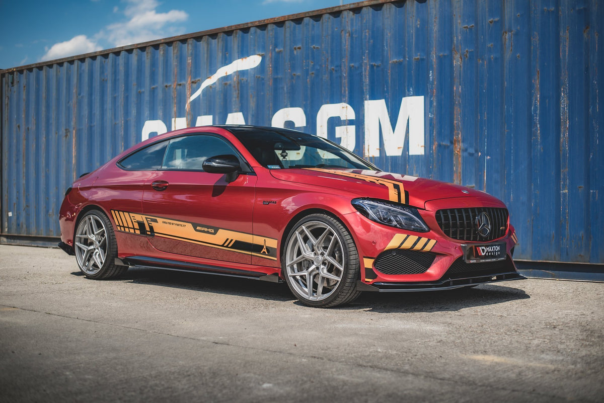 Maxton Design Street Pro Minigonne - Mercedes C Klasa C43 AMG Coupe - img 2