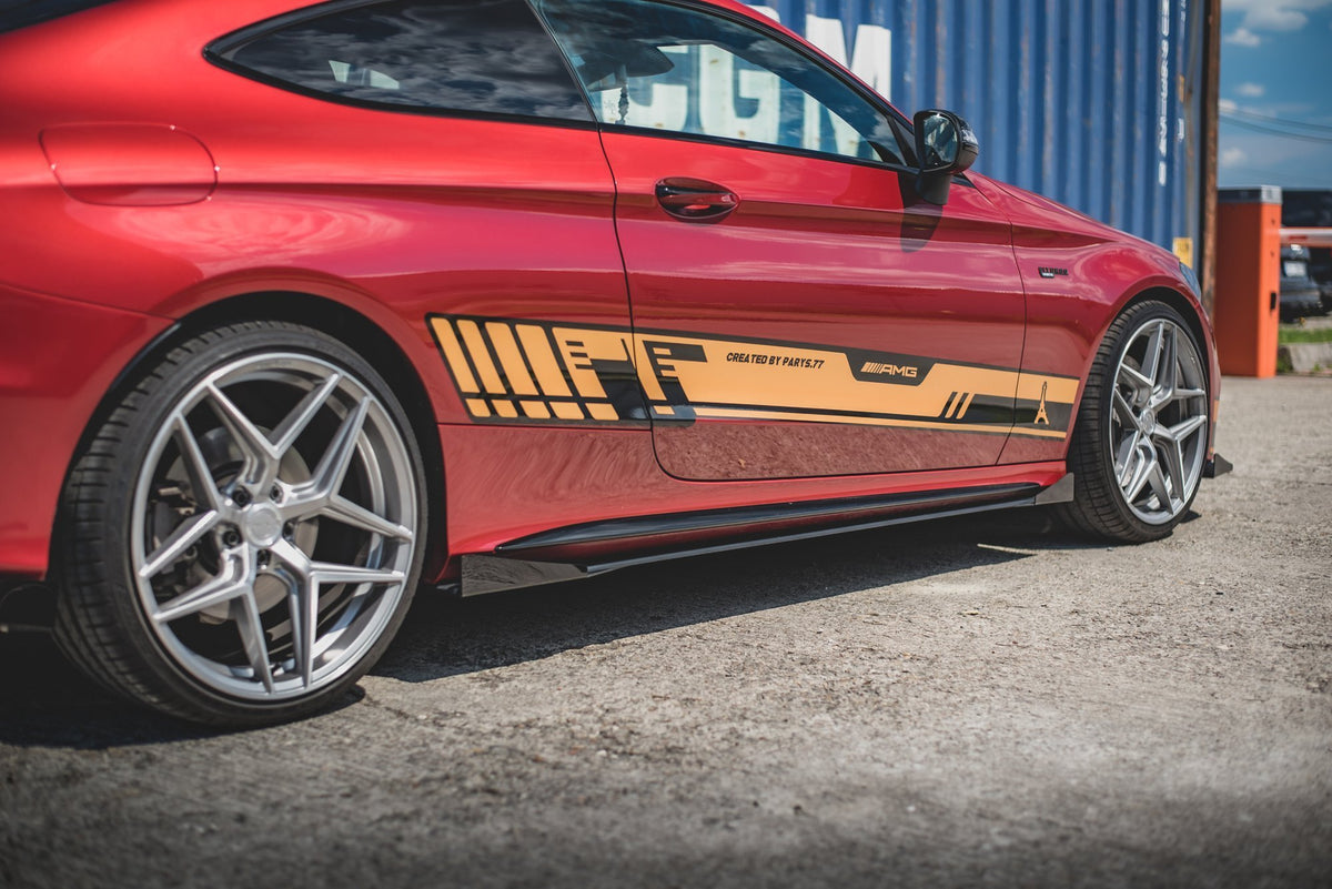 Maxton Design Street Pro Minigonne - Mercedes C Klasa C43 AMG Coupe