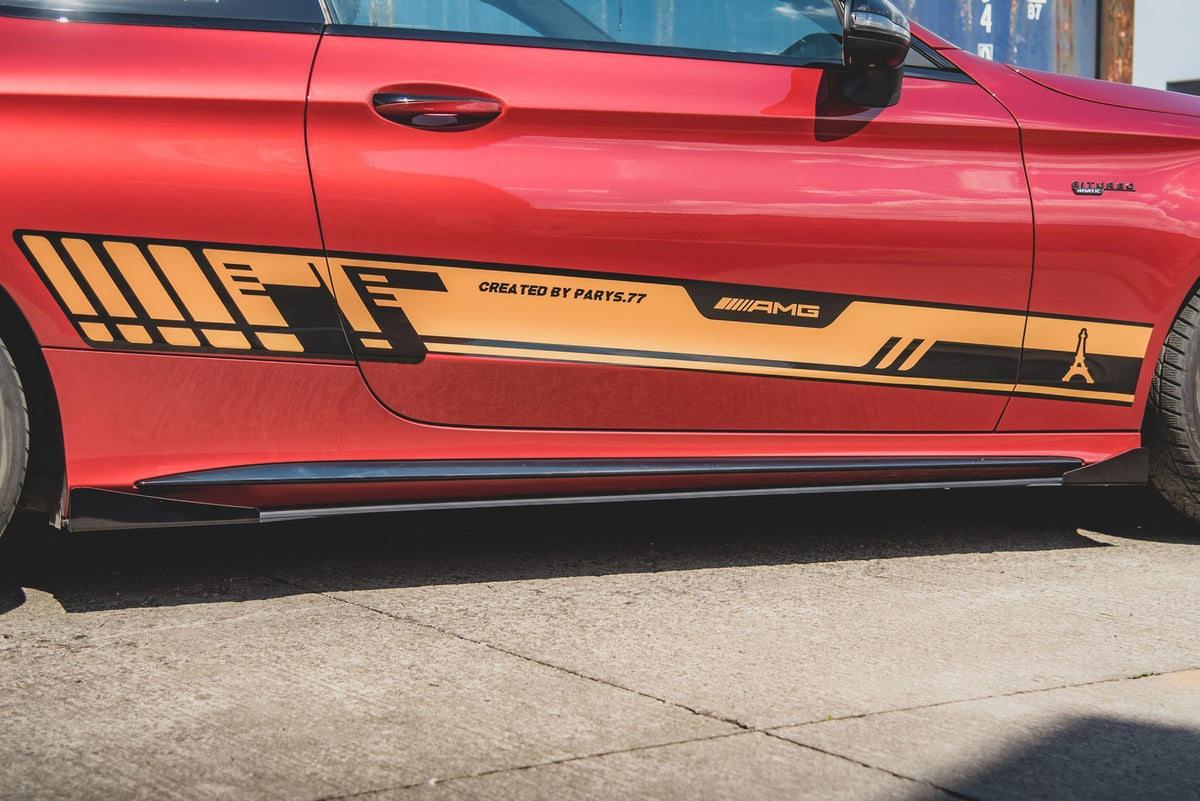 Maxton Design Street Pro Minigonne - Mercedes C Klasa C43 AMG Coupe - img 3