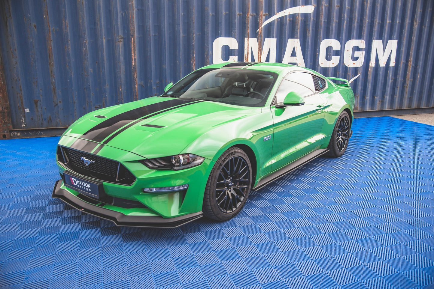 Maxton Design Street Pro Minigonne V.1 - Ford Mustang MK6 GT Facelift - img 2