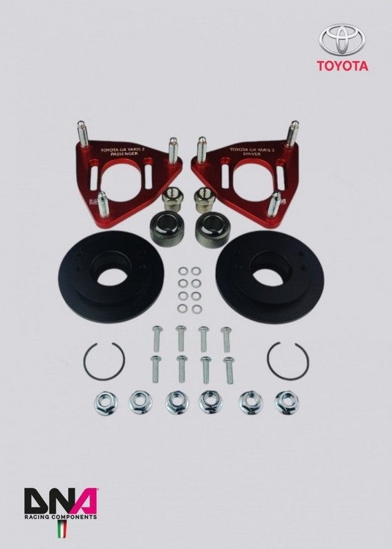 PC2237 Kit top mount regolabile camber DNA Racing Toyota GR Yaris MK2