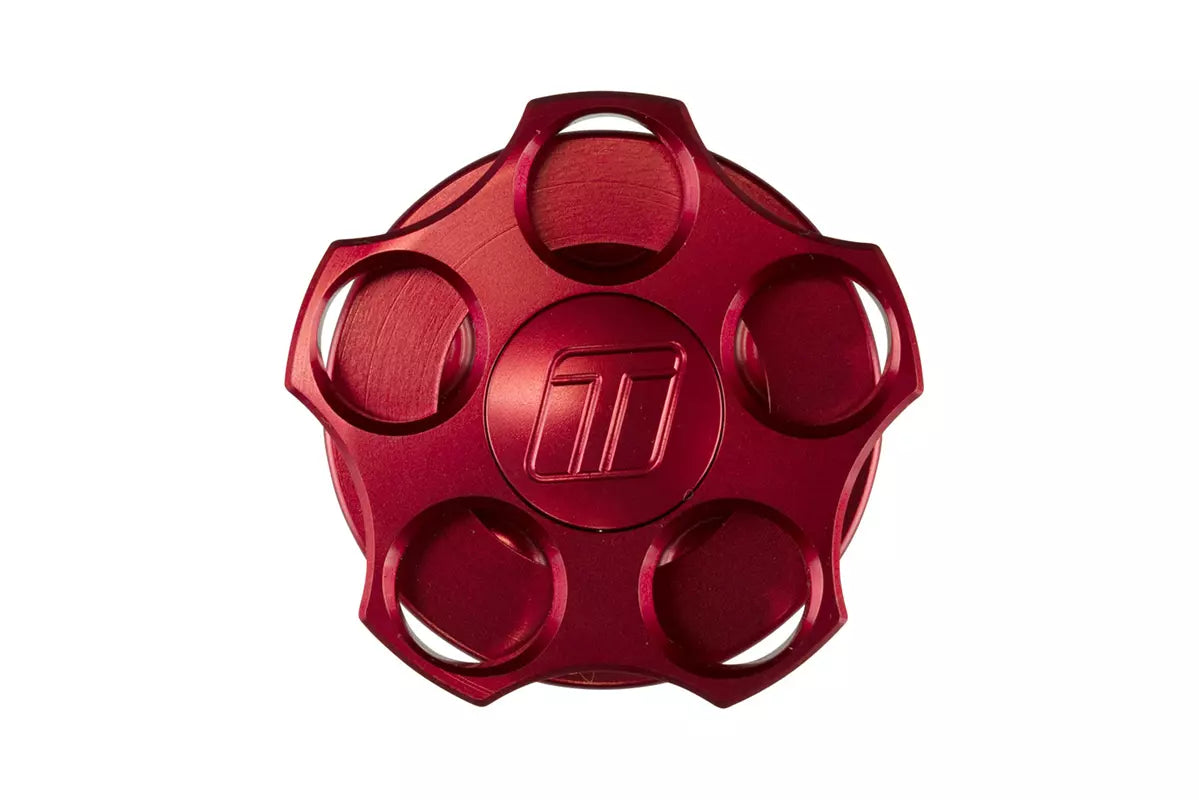 Turbosmart Oil Cap - M35x4 -Ford/Mazda - Red
